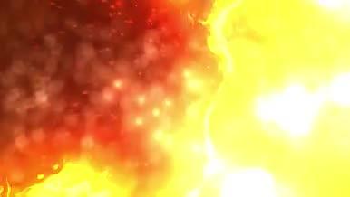 震撼火焰爆炸效果电影宣传文案AE模板视频的预览图